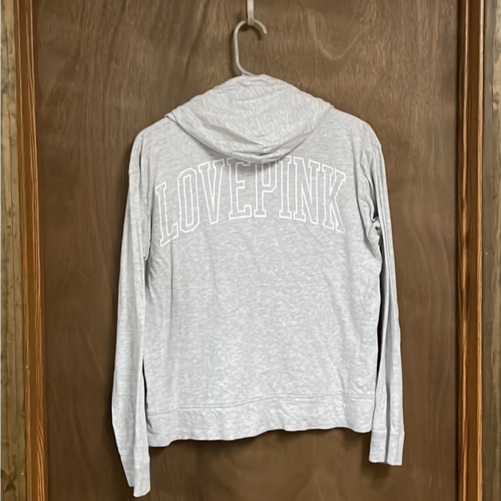 Victorias Secret Pink Pullover Hoodie Sweatshirt Extra Small
